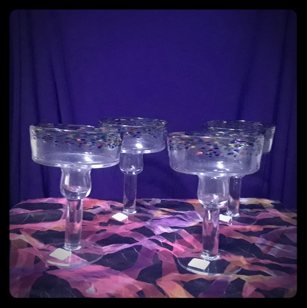 4 Crate&Barrel Fiesta Margarita 9oz